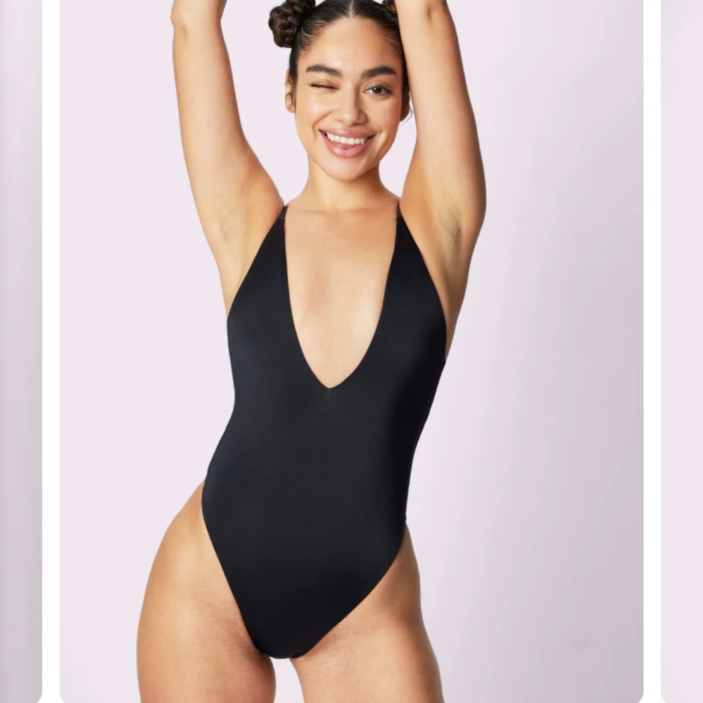 Brand New - Parade Perfect V Plunge One-Piece - XS